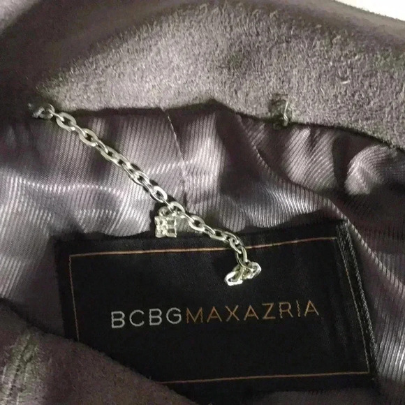 BCBGMaxazria Misty Morning Poly Moto Jacket Size S - Picture 9 of 9